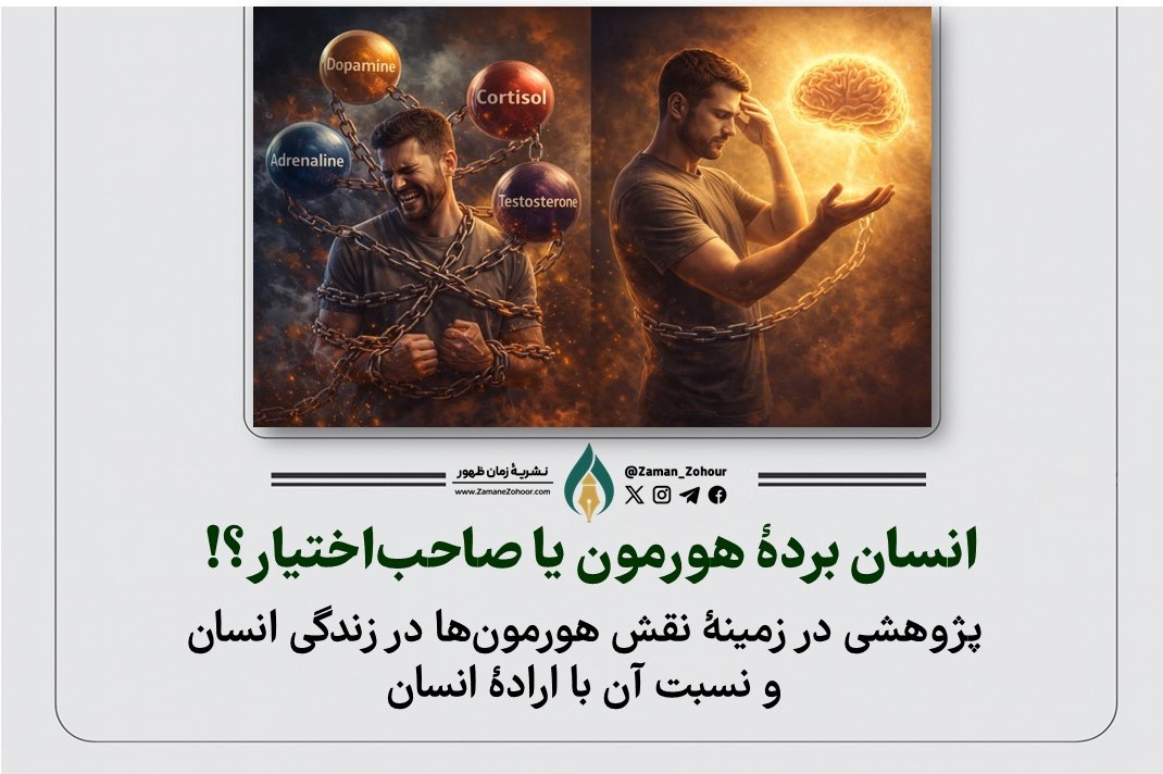 انسان بردۀ هورمون یا صاحب‌اختیار؟!